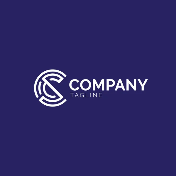 CSC 'nin ilk logosu, harf bazlı monogram logosu. Zeki profesyonel ve kaliteli görünüm..