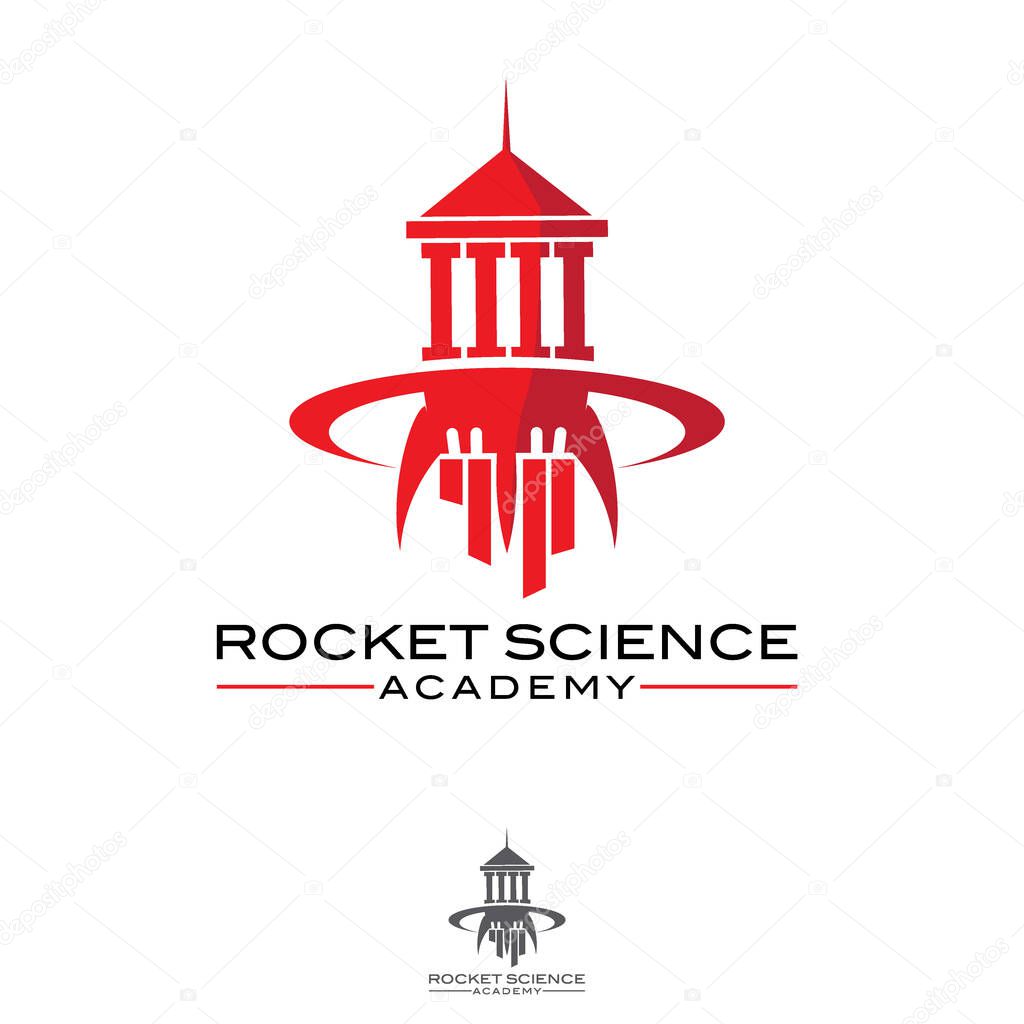Rocket Science Academy symbol vector
