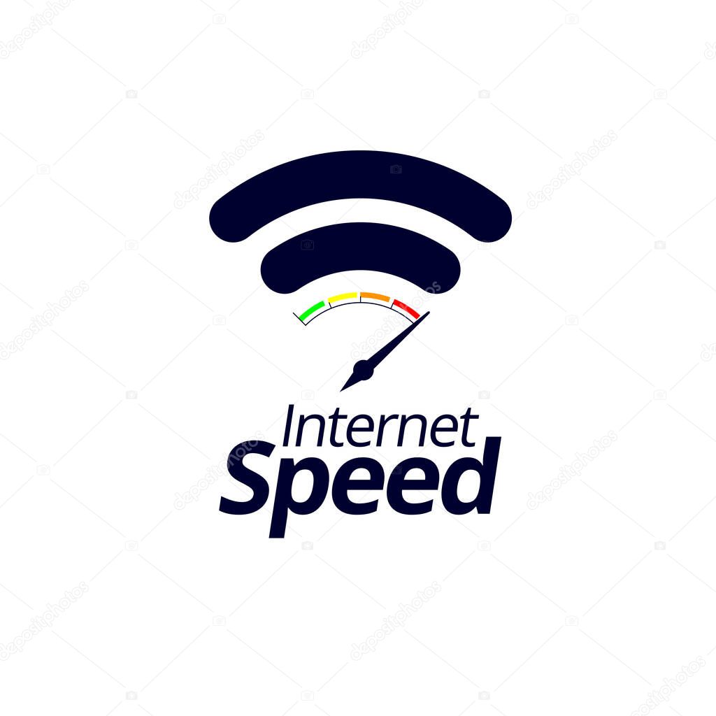 Wifi and Internet speed boost concept symbol vector formatfor infographic, icon, design element or any other purpose.