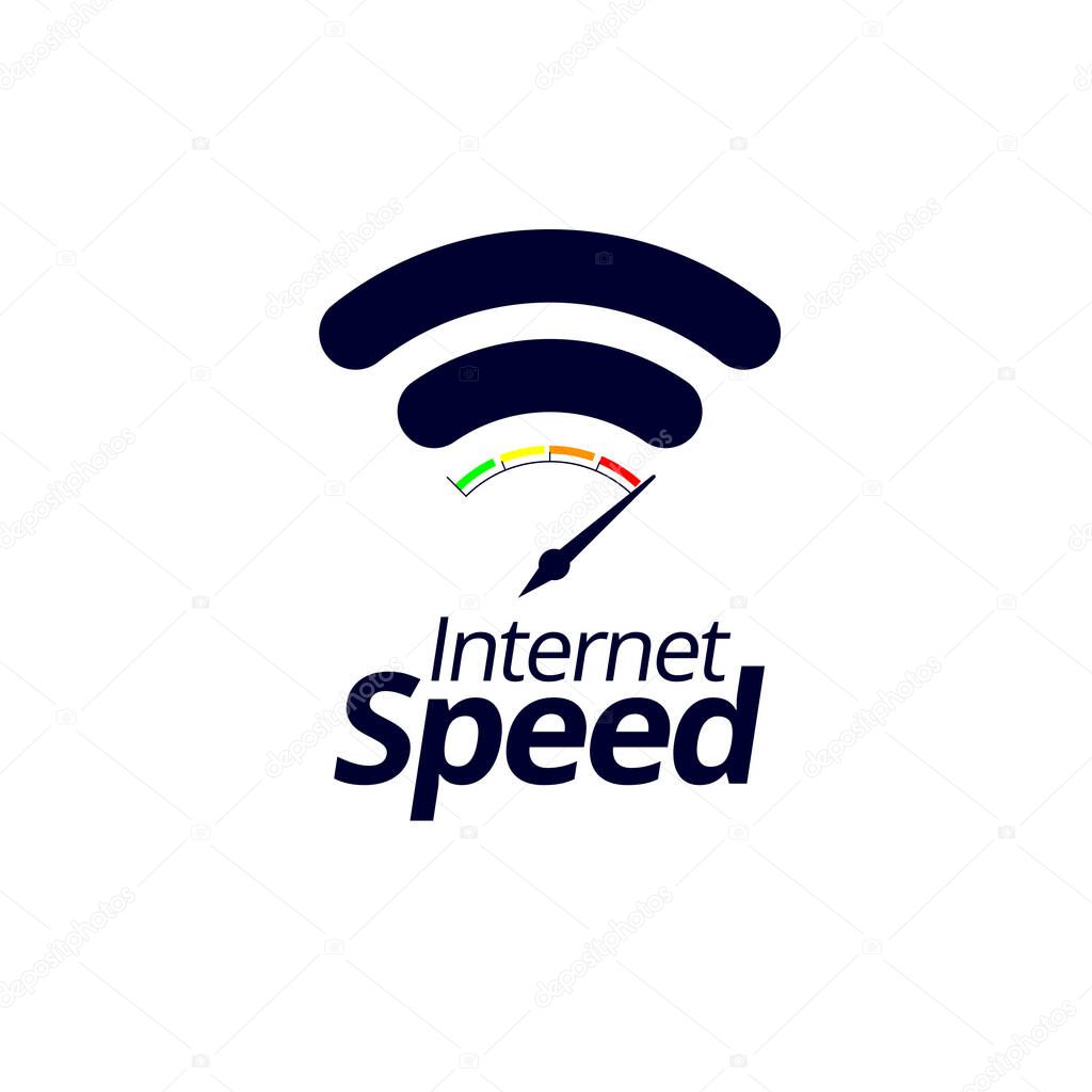 Wifi and Internet speed boost concept symbol vector formatfor infographic, icon, design element or any other purpose.