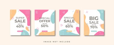 Renkli, soyut düz uçucular..