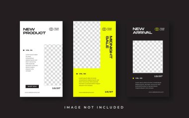 Moda Instagram Hikayeleri şablonu