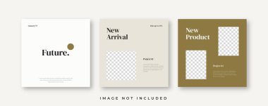 Asgari sosyal medya gönderme şablonu