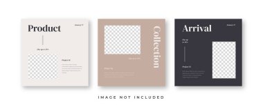 Asgari sosyal medya gönderme şablonu