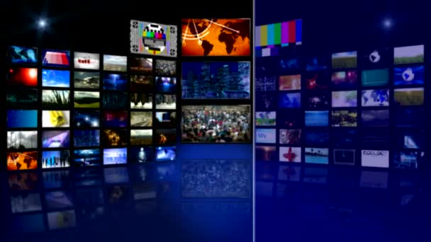 Virtual News Studio Stock Video C Celalbulus
