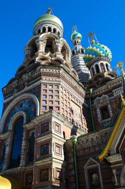 Kurtarıcının Mimari Katedrali Saint Petersburg, Rusya 'da Dökülen Kan