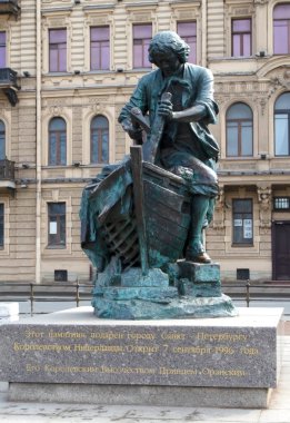 Aziz Petersburg, Rusya 'daki Büyük Anıt Peter