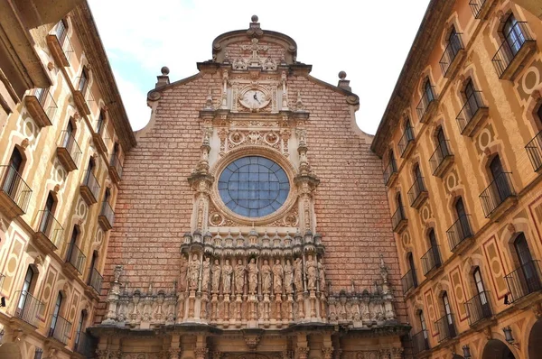 Architecture Monastery Montserrat Barcelona Spain — Stock Photo, Image