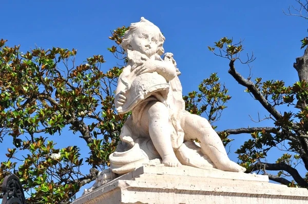 Staty Park Nära Kungliga Slottet Aranjuez Spanien — Stockfoto