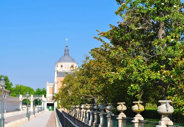 Promenade Bij Het Koninklijk Paleis Aranjuez Spanje — Stockfoto