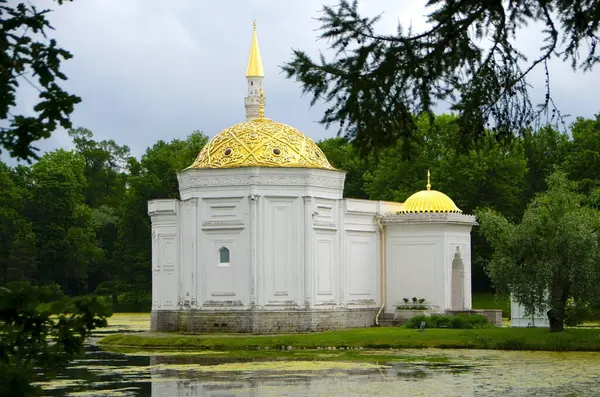 Bagno Turco Nel Parco Catherine Zarskoe Selo Pushkin San Pietroburgo — Foto Stock