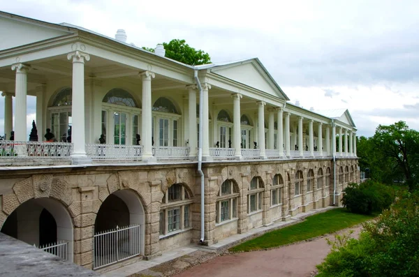 Sankt Petersburg Ryssland Juni 2021 Katarina Palatsets Cameron Galleri Med — Stockfoto