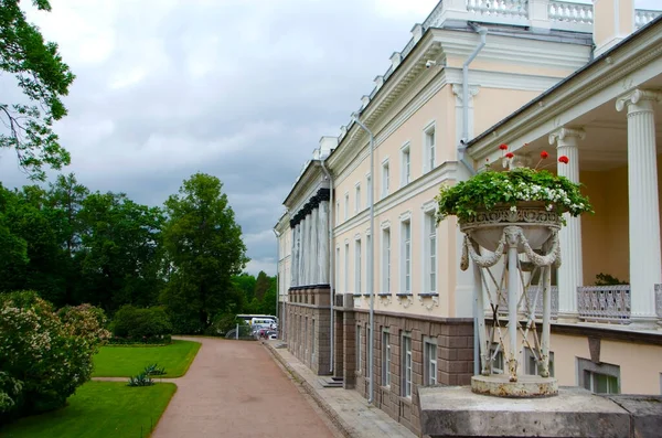 Parques Campismo Tsarskoe Selo Pushkin São Petersburgo Rússia — Fotografia de Stock
