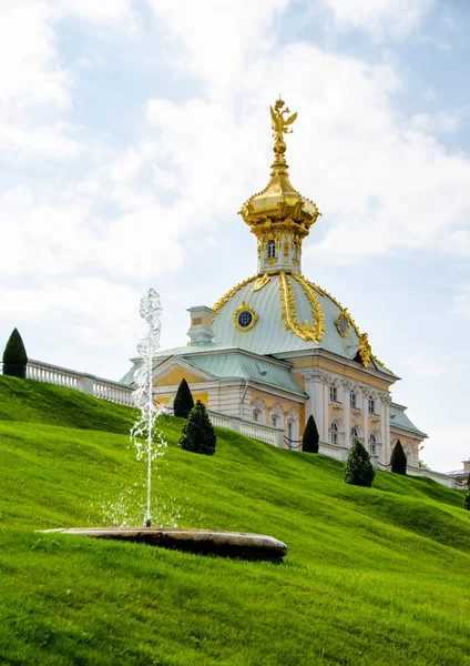 Petersburg Russia Ağustos 2021 Büyük Peterhof Sarayı Nın Özel Depo — Stok fotoğraf