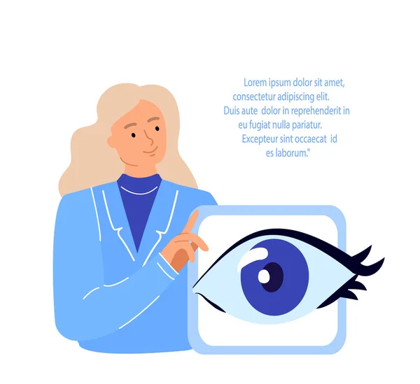 Ärzte Augenarzt Augenärztliche Untersuchung Diagnose Sehschärfe Mit Snellen Chart Weitsichtigkeit — Stockfoto