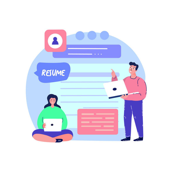 Резюме онлайн-интервью, резюме создания коллоквиума. Рекрутинговое агентство Безработные люди. Главный охотник Hiring.Applicant Профессиональный профиль.