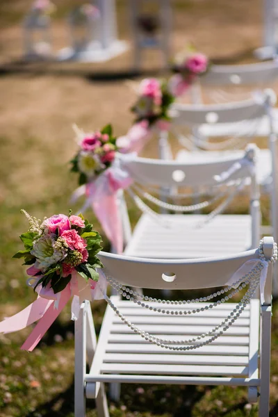 Hochzeit unter freiem Himmel — Stockfoto