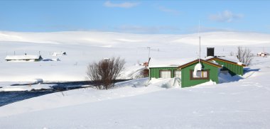 Küçük evler karda, Norveç