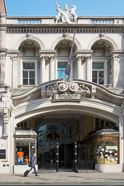 Берлінгтон аркада в Лондоні — стокове фото