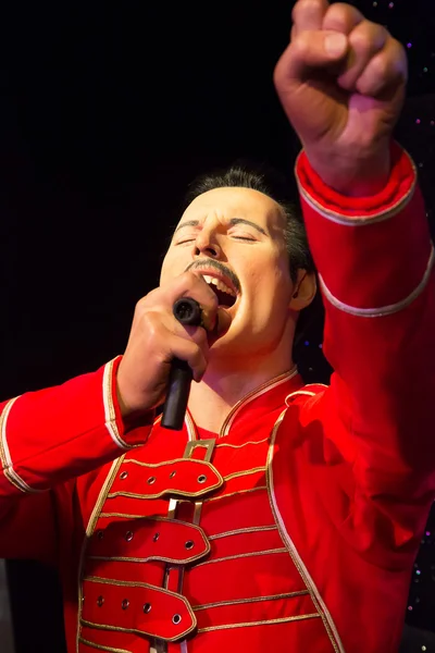 Freddy Mercury in Madame Tussauds Museum of London — Stock Photo, Image