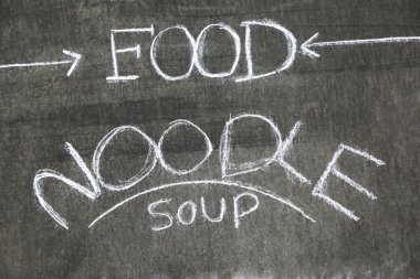 Vietnam restoranı şehriye çorbası teşvik Blackboard