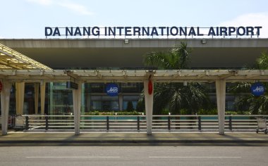 Da Nang, Vietnam - August 22, 2016: Da Nang international airport, Vietnam