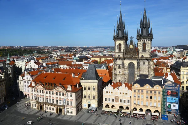 Cityscape of old Prague — Stock Photo, Image
