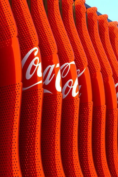 Stand Coca Cola à Expo 2015 — Photo