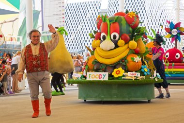 Expo 2015'in yemekle, mascotte