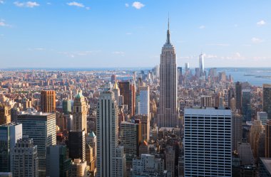 Manhattan ve Brooklyn şaşırtıcı görünümü