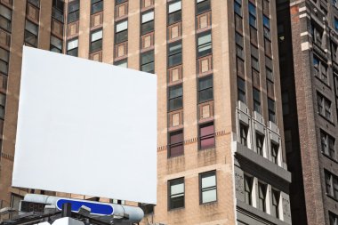 Boş kare billboard NYC