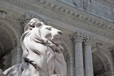 New York Şehir Kütüphanesi giriş