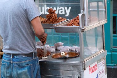 Manhattan sokak satıcısı