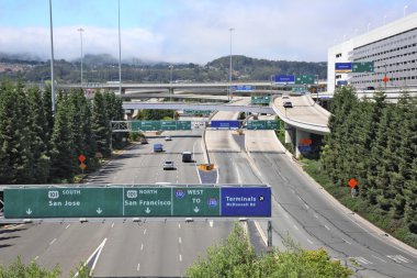 San Francisco Uluslararası Havaalanı'na yollar
