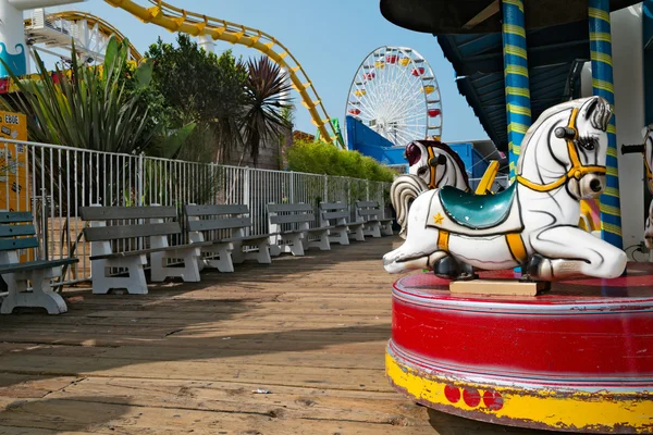 Pretpark van Santa Monica — Stockfoto