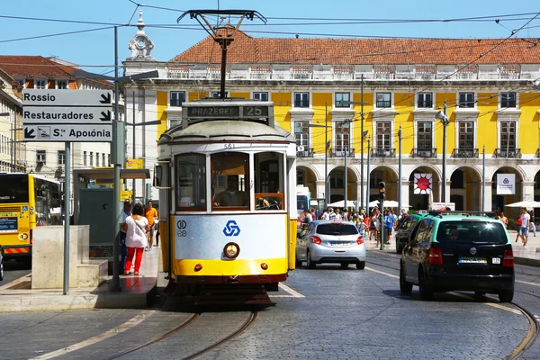 Seilbahn in Lissabon — Stockfoto