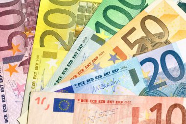 euro banknot hayranıyım