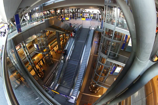 벨린에 있는 중앙 역 — 스톡 사진