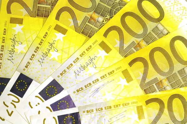 200-Euro-Scheine — Stockfoto