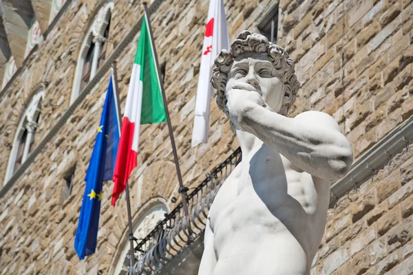 David par michelangelo en florence — Photo