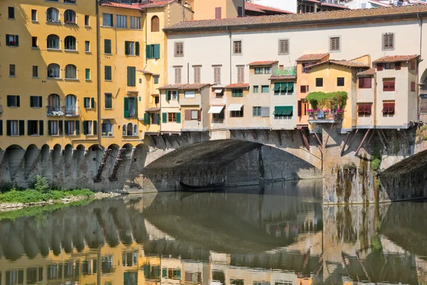 Ponte Vecchio at sunset — Stock Photo, Image