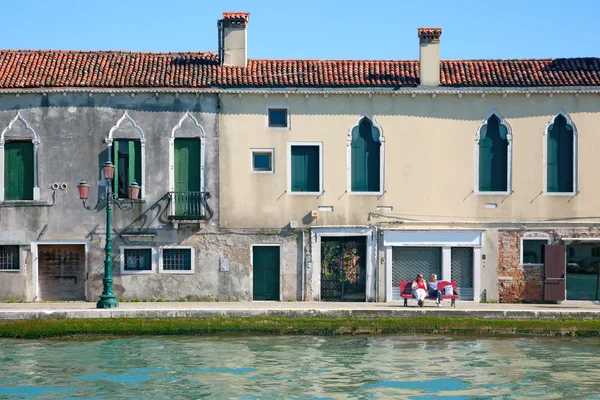 Promenade sur l'île de Giudecca à Venise — Photo