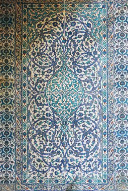 Topkapı Sarayı İstanbul 'un handpainted fayans