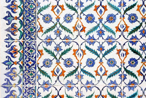Azulejos bem-aventurados em Topkapi Palace — Fotografia de Stock