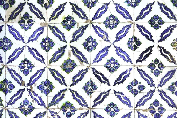 在伊斯坦布尔托普卡匹宫瓷砖 — 图库照片