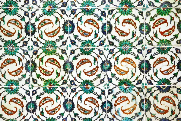 Textura de azulejos em Topkapi — Fotografia de Stock