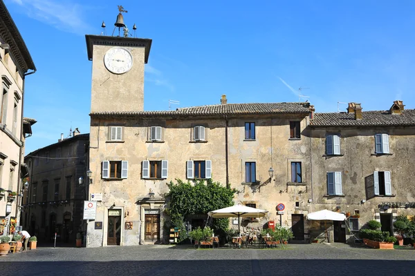 Old buildings in central Orvieto, Italy — 스톡 사진