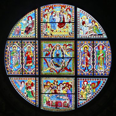 Vitray pencere yuvarlak