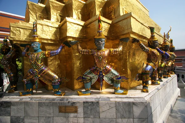 Demons of Grand Palace in Bangkok — 图库照片