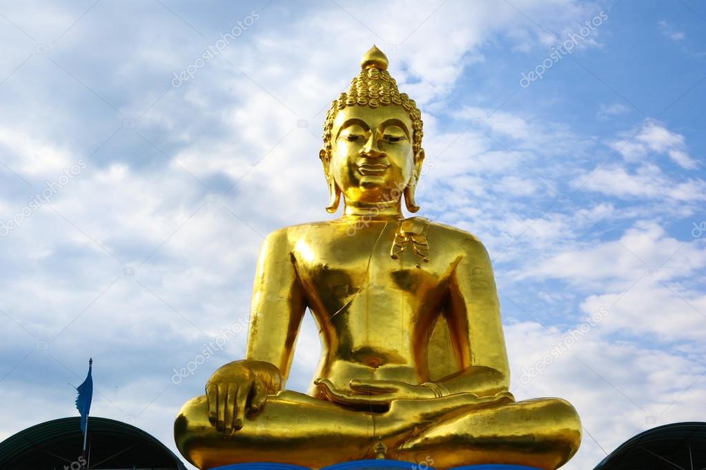 Giant Buddha in Sop Ruak, Thailand